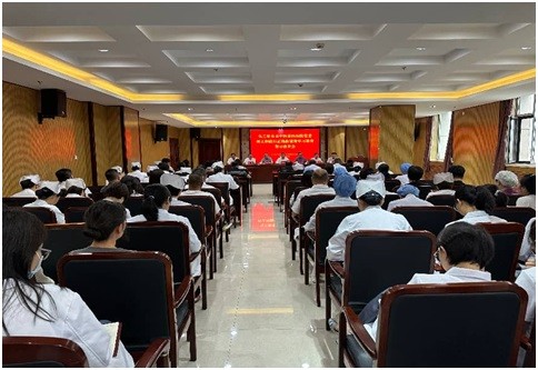 乌兰察布市中医蒙医医院党委召开树立和践行正确政绩观学习教育警示教育会